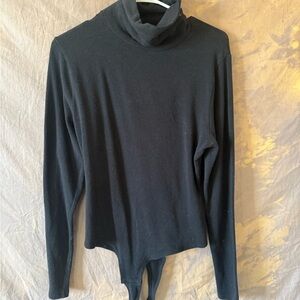 Madewell Black Cowl Neck Sweater